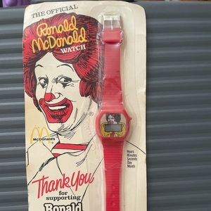 Vintage NWT Digital McDonalds Watch